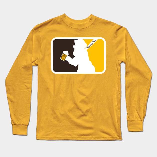 Swinging Friar Major League Brews Long Sleeve T-Shirt by Major League Brews 